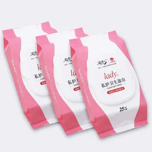 现代女性贴心湿巾有机女性卫生保健自有品牌湿巾