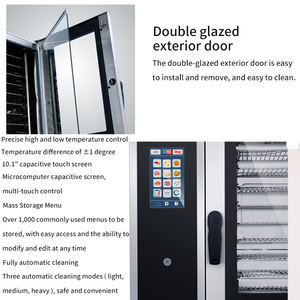 <span class=keywords><strong>Horno</strong></span> <span class=keywords><strong>de</strong></span> <span class=keywords><strong>Vapor</strong></span> Portátil Universal para Panadería y Uso Comercial, Eléctrico <span class=keywords><strong>con</strong></span> Temporizador Digital para Hornear Pan, Frutas y Frutos Secos, 4KW - Product Image 4