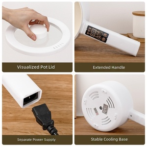 <span class=keywords><strong>Olla</strong></span> Eléctrica Antiadherente Multifuncional para Dormitorio y Hogar, <span class=keywords><strong>Olla</strong></span> Eléctrica para Cocinar Fideos, Vaporera para Estudiantes - Product Image 4