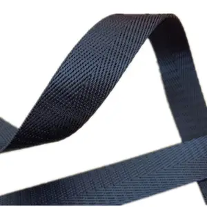 1 polegada nylon cinto webbing 25mm reciclado nylon herringbone webbing saco correias cinto para o cão saco