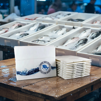 Boîtes de transport en plastique PP écologiques personnalisées en gros pour l'emballage des aliments surgelés, des fruits de mer et des aliments frais