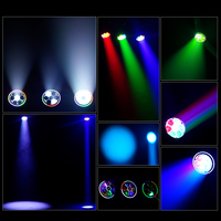 SHEHDS 7x40w 4-en-1 Wash Zoom Led Moving Head Projecteurs de Scène Mini Lumières DJ pour Boîtes de Nuit