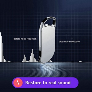 <span class=keywords><strong>Enregistreur</strong></span> vocal V11, un bouton pour l'enregistrement, écoute HiFi, appareil 150mAh, son professionnel, lecteur de musique MP3, dictaphone audio - Product Image 4