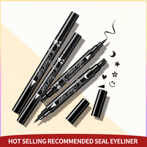 Crayon Eyeliner Liquide Double Pointe Imperméable Séchage Rapide Longue Tenue Minéral à Tampon - Product Image 5
