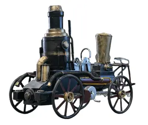 Locomotoras de vapor de juguete para niños, <span class=keywords><strong>tren</strong></span> ferroviario para fumar, modelo a escala - Product Image 1