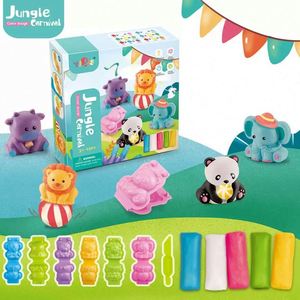 Juguetes de Plastilina DIY en Oferta con 12 Moldes de Dinosaurios de Arcilla de Colores para Educación Temprana, Plástico Versátil de Colores - Product Image 5