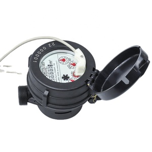 <span class=keywords><strong>Single</strong></span>-<span class=keywords><strong>Jet</strong></span> Semi-Dry Flüssig gefüllter Wasserzähler Klasse C R160 Kunststoff körper mit externer Kalibrierung AMR/AMI - Product Image 1