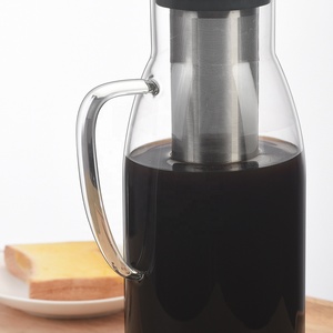 <span class=keywords><strong>Cafetera</strong></span> <span class=keywords><strong>de</strong></span> vidrio <span class=keywords><strong>de</strong></span> borosilicato Hermética Cold Brew Iced Coffee Maker Tetera <span class=keywords><strong>con</strong></span> pico <span class=keywords><strong>con</strong></span> <span class=keywords><strong>filtro</strong></span> extraíble <span class=keywords><strong>de</strong></span> <span class=keywords><strong>acero</strong></span> <span class=keywords><strong>inoxidable</strong></span> - Product Image 3