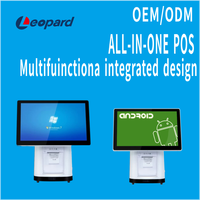 Gran oferta, máquina de sistema POS con pantalla táctil todo en uno, software minorista completo y caja registradora para empresas minoristas