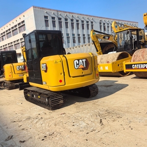 Mini-excavatrice Caterpillar 306 d'occasion de 6 tonnes, certifiée CE, excavatrice compacte à rayon de braquage réduit, équipement de construction de petite taille d'occasion - Product Image 2