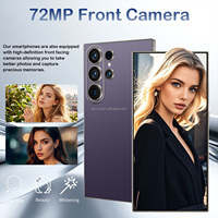 Smartphone Android 15 5G S26 ultra Kualitas Tinggi Kustom, Layar 6.9 Inci Baru, RAM 16GB, ROM 1TB, CPU Deca Core, Pengisian Cepat