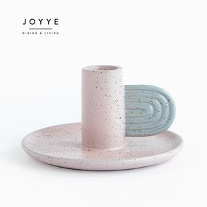 JOYYE High Quality Trendy <strong>Range</strong> Ceramic CandleStick Novelty <strong>Candle</strong> <strong>Holders</strong> for Home Decor Desktop Candleholders - Product Image 2
