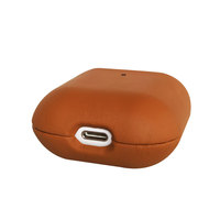 Étui Airpods 1 2 Pro en Faux cuir lisse, luxe, mode PU, personnalisé, Original