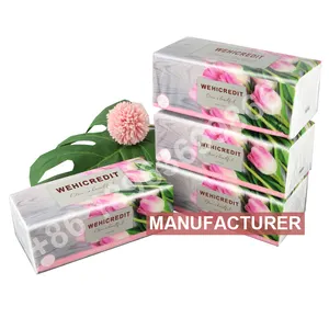 CUSTOMIZABLE Cheap 1-4 Layer Ply High Quality Baby Soft Moisture Lotion Box Soft Pack 1 2 3 4 Layer Ply Wholesale Facial Tissue