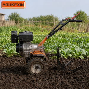 Cultivador Rotativo a Gasolina YOUKEXIN, Motor de Gasolina OHV de 4 Tiempos, Ruedas de Transporte, Ancho de Trabajo Ajustable, Cultivo Profundo - Product Image 3