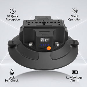 Support à ventouse Starlink Mini pour toit de voiture, toit ouvrant, camping-car, bateau, véhicule – Installation d'antenne sans perçage - Product Image 1