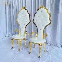 Chaise professionnelle pour banquet de mariage, chaise de luxe moderne pour mariage VIP, chaise individuelle pour dîner