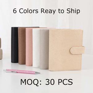 Yihe Best Seller A7 Lizard Leather Money Binder Organizer 6 Ring Loose-leaf Binding Great Office Use and Money Gift Idea - Product Image 2