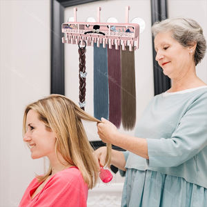 ชั้นวางผมซิลิโ<span class=keywords><strong>ค</strong></span>นหลายชั้นสำหรับจัดแต่งทรงผมและที่หนีบผมสำหรับ<span class=keywords><strong>ร้าน</strong></span>ตัดผม - Product Image 1