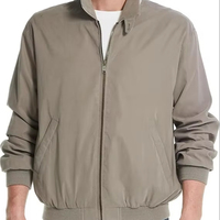Blouson universitaire imperméable pour homme - Coupe-vent léger, écologique, respirant, en microfibre, style streetwear