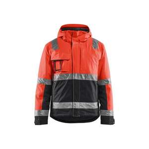 BLAKLADER - 487019875599XS <b>Hi</b>-<b>Vis</b> Winter jacket Red/<b>Black</b> - EAN 7330509520192 <b>HI</b>-<b>VIS</b> WORKWEAR - Product Image 1