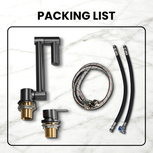 <span class=keywords><strong>Grifo</strong></span> para Fregadero de <span class=keywords><strong>Autocaravana</strong></span> con Agua Fría/Caliente, Ligero, de Acero Inoxidable Negro, para Camper, Caravana y <span class=keywords><strong>Autocaravana</strong></span> - Product Image 4