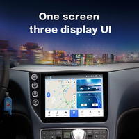 LELV Android 14 Layar Radio Mobil Pemutar DVD untuk Maserati Ghibli 2007-2017 Navigasi GPS Unit Head Stereo Android