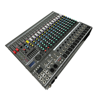 EFX16 Pro Audio Dj Sound System Console de mixage USB Mélangeurs 16 canaux Mélangeur audio numérique