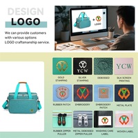 Sac de toilettage pour animaux de compagnie personnalisé, sac de rangement multi-poches pour outils de toilettage canin, sac de transport portable pour salon d'animalerie, vente en gros disponible