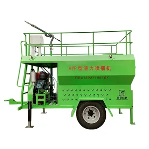 diesel engine easy lawn automatic china soil seed hydroseeding machine for regreening road slope