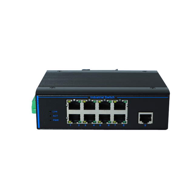 Shenzhen Factory Network Switch Ethernet Unmanaged Switch Gigabit 9-port 10/100mbps 2 Year Full-duplex & Half-duplex 10gbps