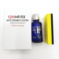 Kit de revêtement céramique Mr Fix 12H Pro, super hydrophobe, protecteur de peinture automobile, anti-rayures, haute brillance, dureté 12H, entretien automobile