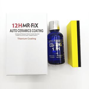 Kit de revêtement céramique Mr Fix 12H Pro, super hydrophobe, protecteur de peinture automobile, anti-rayures, haute brillance, dureté 12H, entretien automobile - Product Image 6