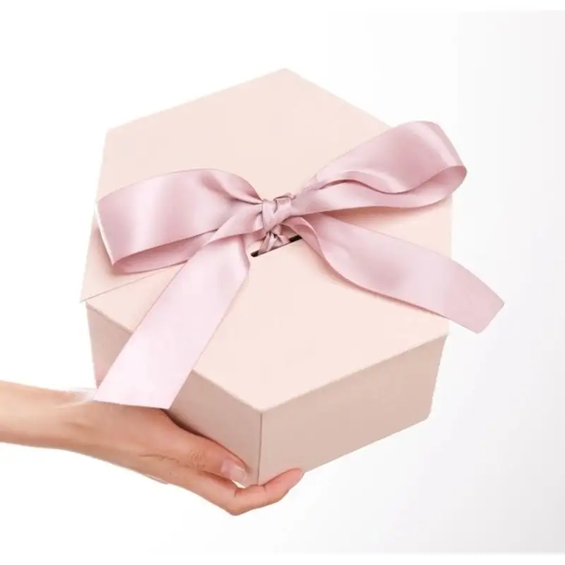 Großhandel Custom New Design Luxus Hochzeit Verpackung Papier boxen Mutter Tag Valentinstag Ich liebe dich Blume Geschenk box