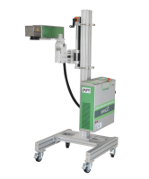 Machine de marquage laser à fibre NF3808 30W, imprimante de logo, de code-barres, de code QR, de prix et de date pour la ligne de production de sachets et la machine d'emballage