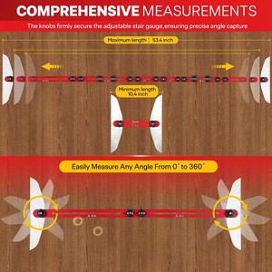 Herramienta <span class=keywords><strong>de</strong></span> plantilla <span class=keywords><strong>de</strong></span> calibre <span class=keywords><strong>de</strong></span> peldaños <span class=keywords><strong>de</strong></span> escalera, plantilla <span class=keywords><strong>de</strong></span> escalera para medir estante <span class=keywords><strong>de</strong></span> escalera, herramienta <span class=keywords><strong>de</strong></span> trazado, Kit <span class=keywords><strong>de</strong></span> Proyecto <span class=keywords><strong>de</strong></span> carpintería <span class=keywords><strong>de</strong></span> aleación <span class=keywords><strong>de</strong></span> aluminio - Product Image 4