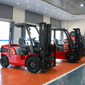 Miễn phí vận chuyển 3 tấn 3.5 tấn 5 tấn telehandler Telescopic đốt trong xe nâng DIESEL 3 tấn cho kho - Product Image 6
