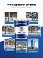 Kit de vernis polyuréthane 2K aqueux haute teneur en solides et durcisseur, qualité supérieure, fourni par l'usine, avec apprêt et couche de finition complètement assortis