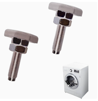 Pied de nivellement réglable pour lave-linge LG AFC729093 SX3746 M10*12.5*59, pied de support pour lave-linge