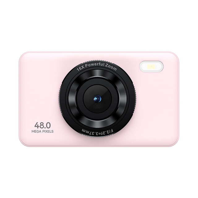 New Single-shot 2.7K HD Digital Camera 2.8 Inch 16X Zoom Face Recognition Optical Anti-shake Student Teenagers Digital Cameras