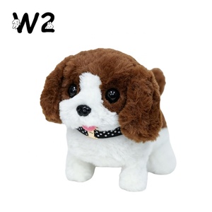 W2TOY Peluche Eléctrico de Perro <span class=keywords><strong>Border</strong></span> <span class=keywords><strong>Collie</strong></span> Bicolor - Juguete Electrónico de Mascota Simulada con Función de Caminar, Ladrar y Mover la Cola, Regalo para Niños <span class=keywords><strong>3</strong></span>+ - Product Image 4