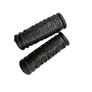 Poignées de guidon de vélo Supregrip 22,2 mm en caoutchouc noir, pièces de vélo de montagne fabriquées au Canada, qualité certifiée - Product Image 4