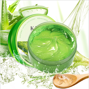 Envase de Plástico de 300g para Gel de Aloe Vera, Tarro Verde de 10oz para Crema Cosmética - Product Image 2