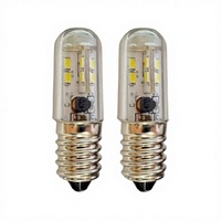 Éclairage intérieur, ampoule LED E14, AC 230V, 3W, haut lumen, base à vis, SMD, plastique, CRI 80, 40000 heures, lumière de réfrigérateur, veilleuse