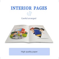 Libros Infantiles en Inglés, Libros de Cartón para Educación Infantil, Libros de Historietas Infantiles de Tapa Dura