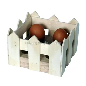 Plateau à œufs en bois, vente en gros