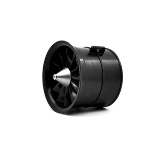 Qx-motor <span class=keywords><strong>70mm</strong></span> <span class=keywords><strong>12</strong></span>-aspas <span class=keywords><strong>EDF</strong></span> Ducted Fan Jet 6S Motor sin escobillas Motor de motor para Drone RC Avión UAV - Product Image 3