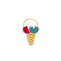 Badge en émail personnalisé léger et résistant à l'usure, motif sucette, épinglette en métal pour accessoires d'artisanat et scolaires