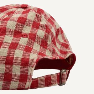 Gorra de Béisbol a Cuadros de 6 Paneles, Estilo Vintage, Unisex, Suave al Tacto, de Alta Calidad, Diseño y Color Personalizados, Venta al Por Mayor - Product Image 4