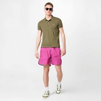 Pantalones Cortos Deportivos de Malla para Hombre, de Poliéster y Algodón, Sublimables, hasta la Rodilla, con Entrepierna de 5 Pulgadas, para Entrenamiento, Running, Baloncesto y Gimnasio